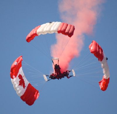 Canadian Armed Forces Parachute Team, the SkyHawks